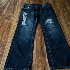 like new mens straight jeans